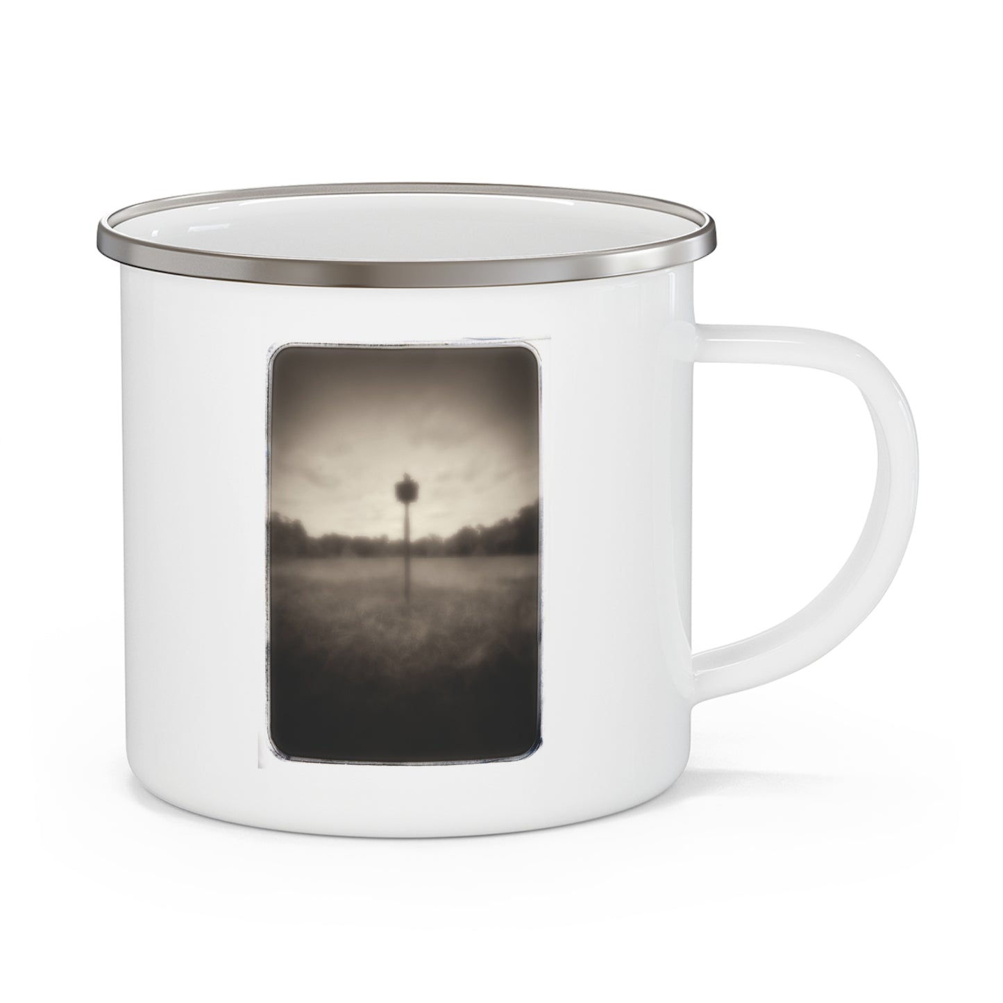 "Bird Feeder" Enamel Camping Mug