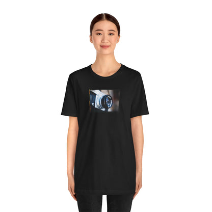 "Camera in an Athens Flea Market" Unisex Jersey Short Sleeve Tee