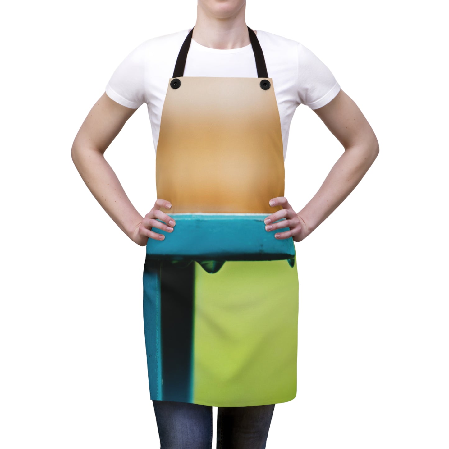 "August Raindrops" Apron