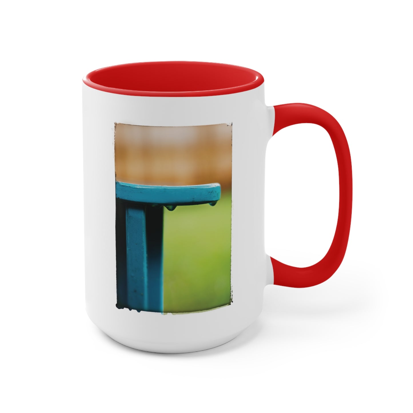 "August Raindrops" Accent Mug