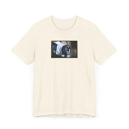 "Camera in an Athens Flea Market" Unisex Jersey Short Sleeve Tee