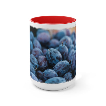 "Fruit from an Athen's Farmer's Market" Accent Mug