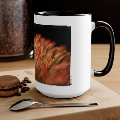 "Pincushion Protea No. 02" Accent Mug