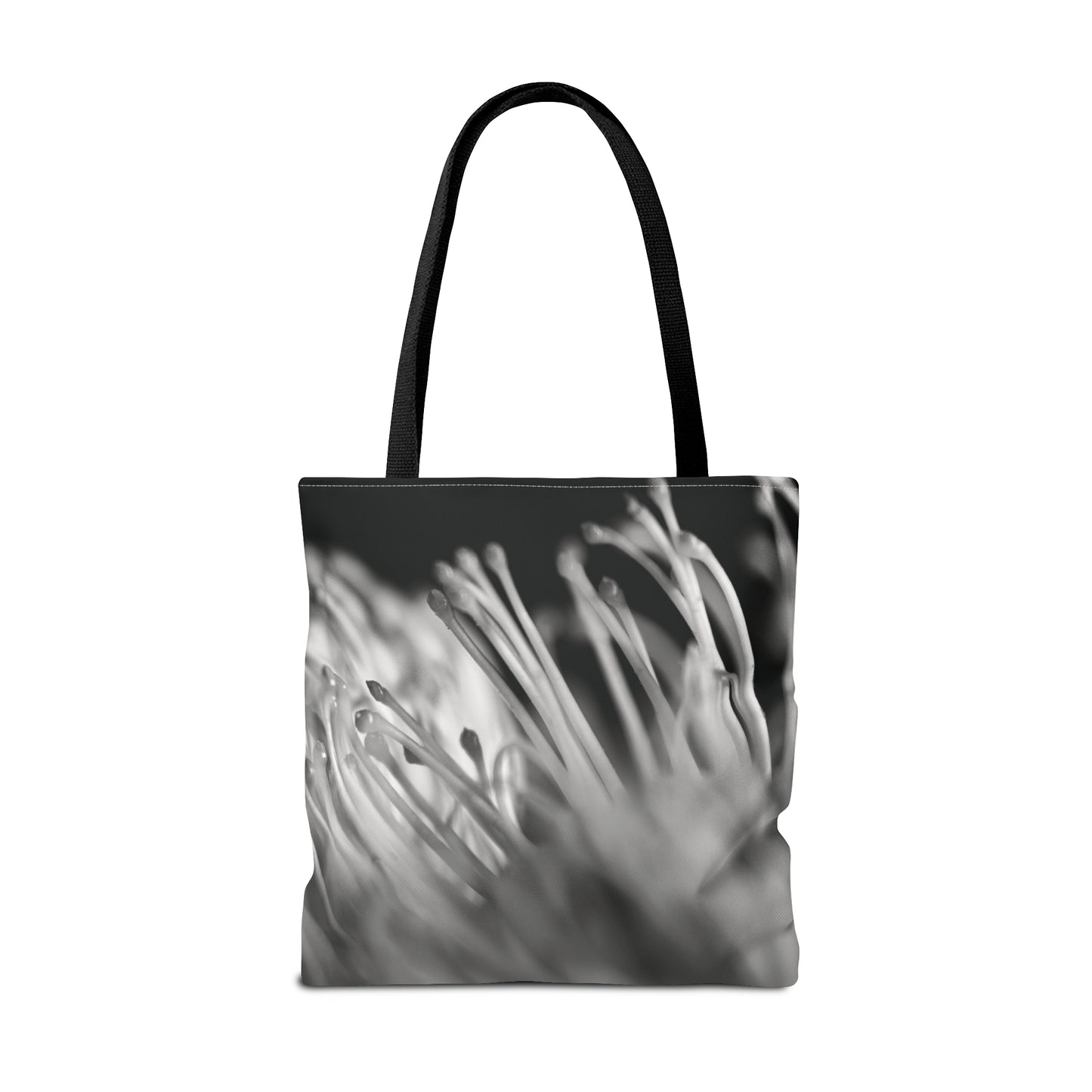 "Pincushion Protea No. 02 (B&W)" Tote Bag