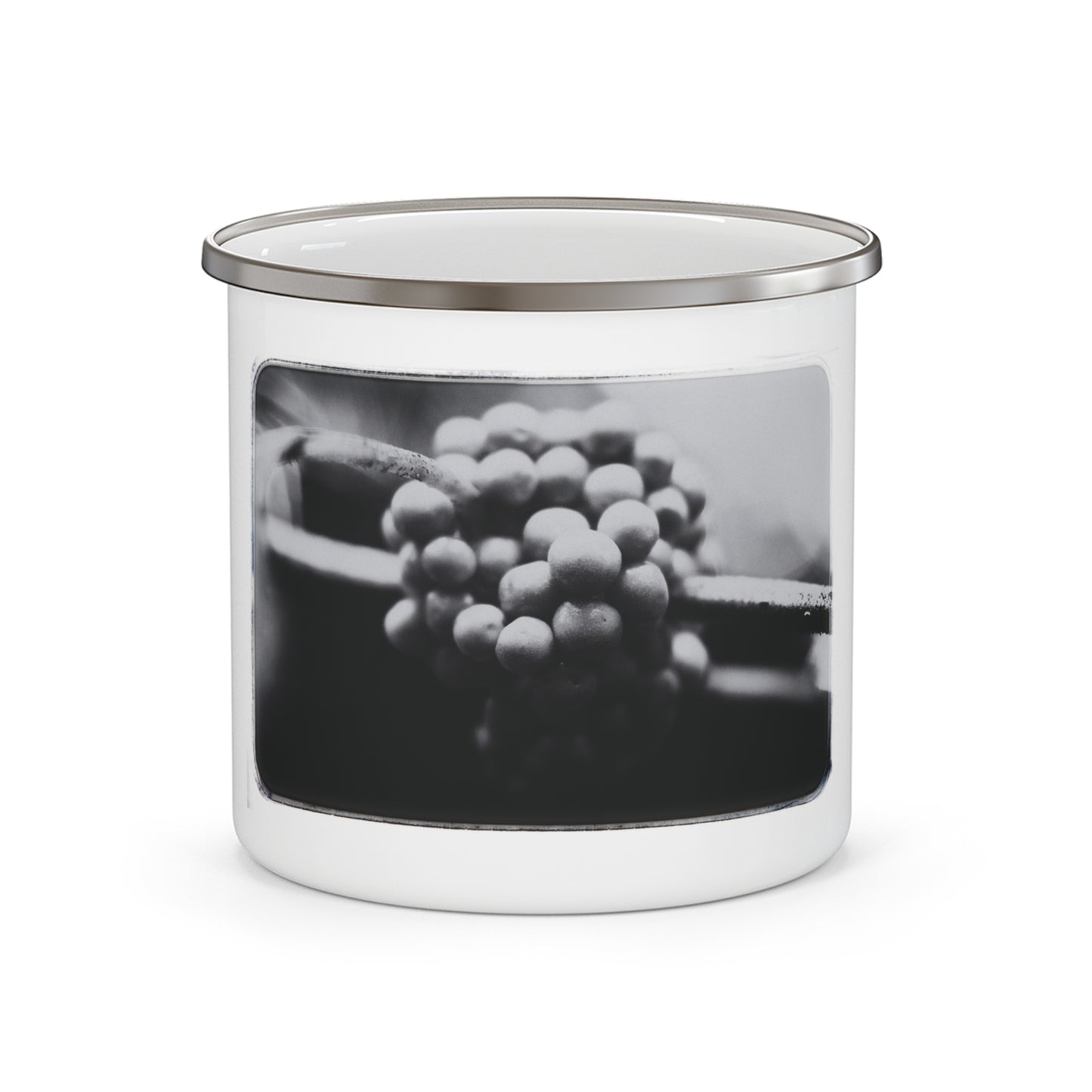 "American Beautyberry No. 01" Enamel Camping Mug