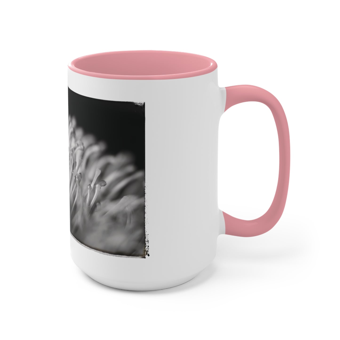 "Pincushion Protea No. 02 (B&W)" Accent Mug