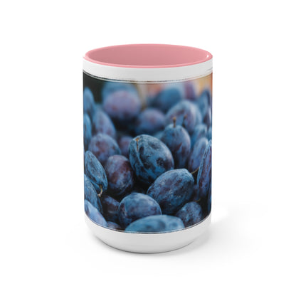 "Fruit from an Athen's Farmer's Market" Accent Mug