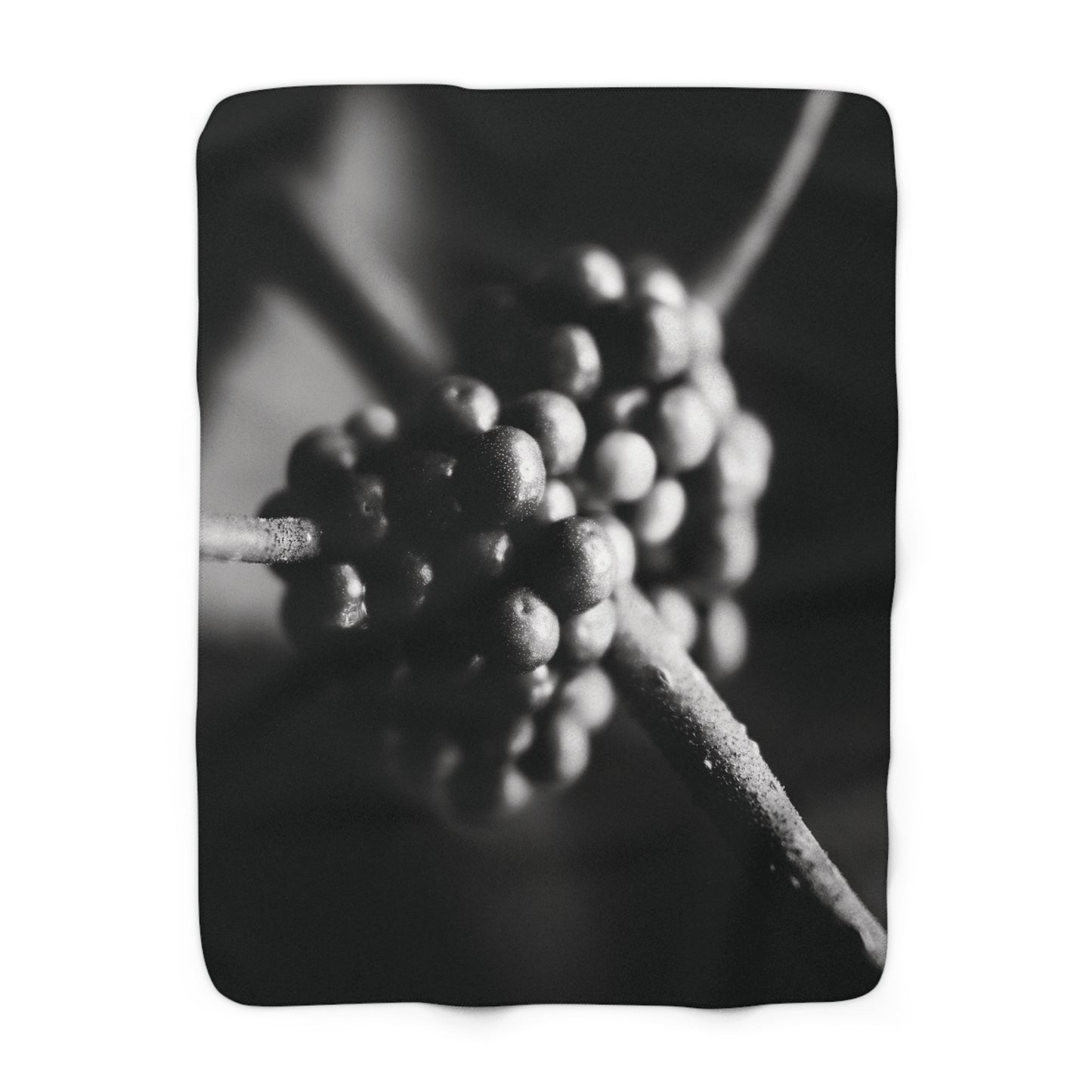 "American Beautyberry No. 02" Sherpa Fleece Blanket