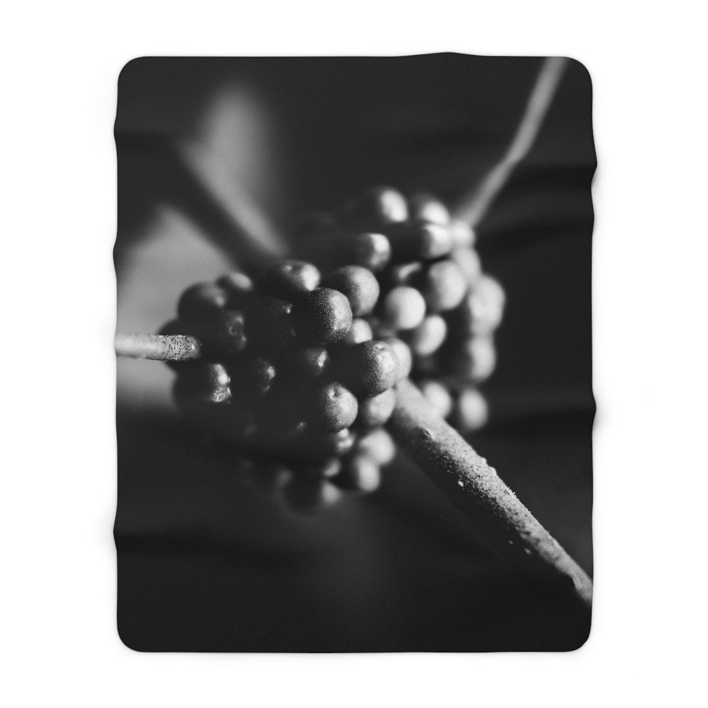 "American Beautyberry No. 02" Sherpa Fleece Blanket