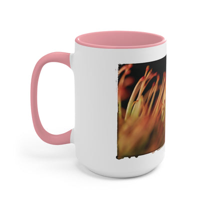 "Pincushion Protea No. 02" Accent Mug