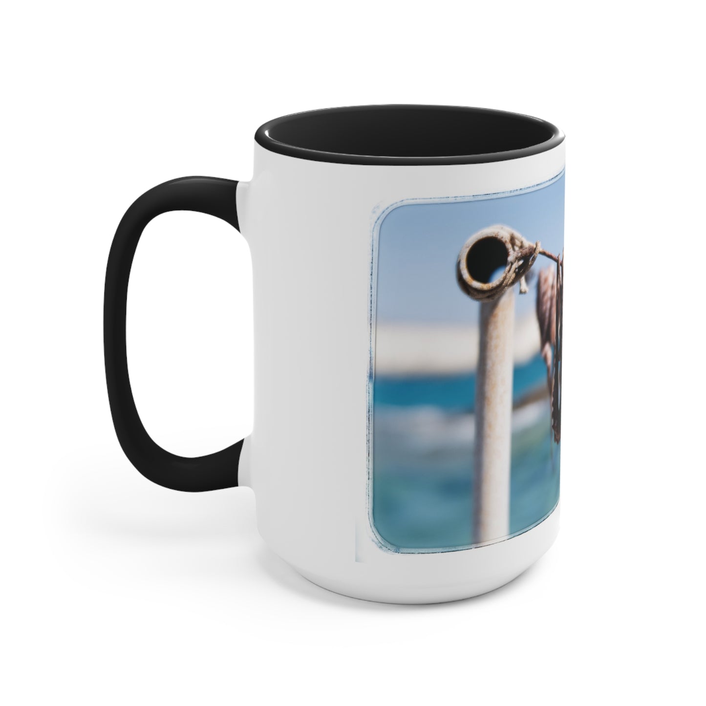 "Octopus Drying in the Sun" Accent Mug