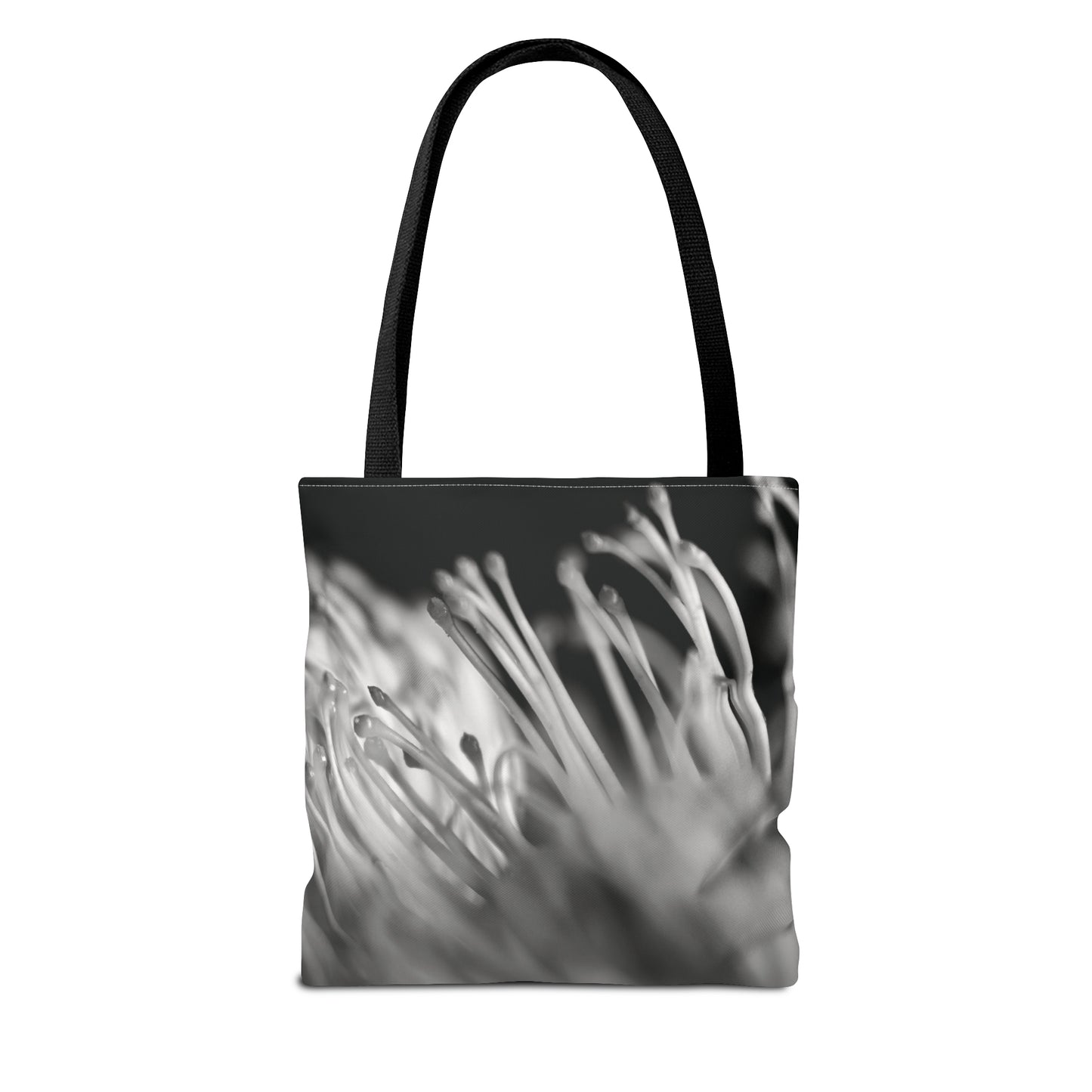 "Pincushion Protea No. 02 (B&W)" Tote Bag