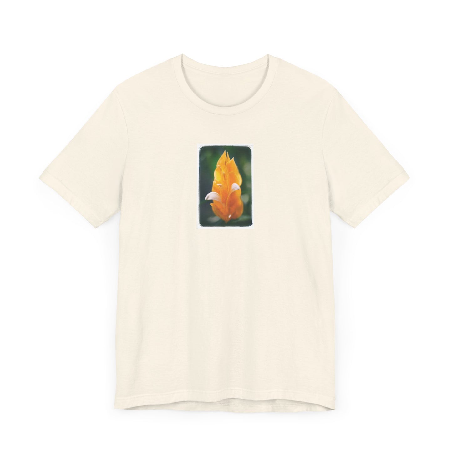 "Pachystachys Lutea No. 01" Unisex Jersey Short Sleeve Tee