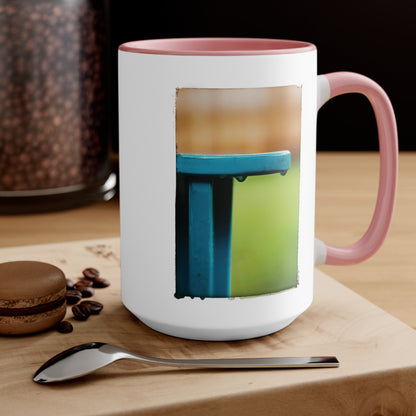 "August Raindrops" Accent Mug