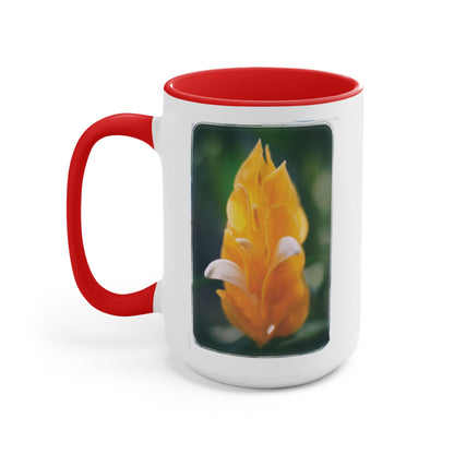 "Pachystachys Lutea No. 01" Accent Mug