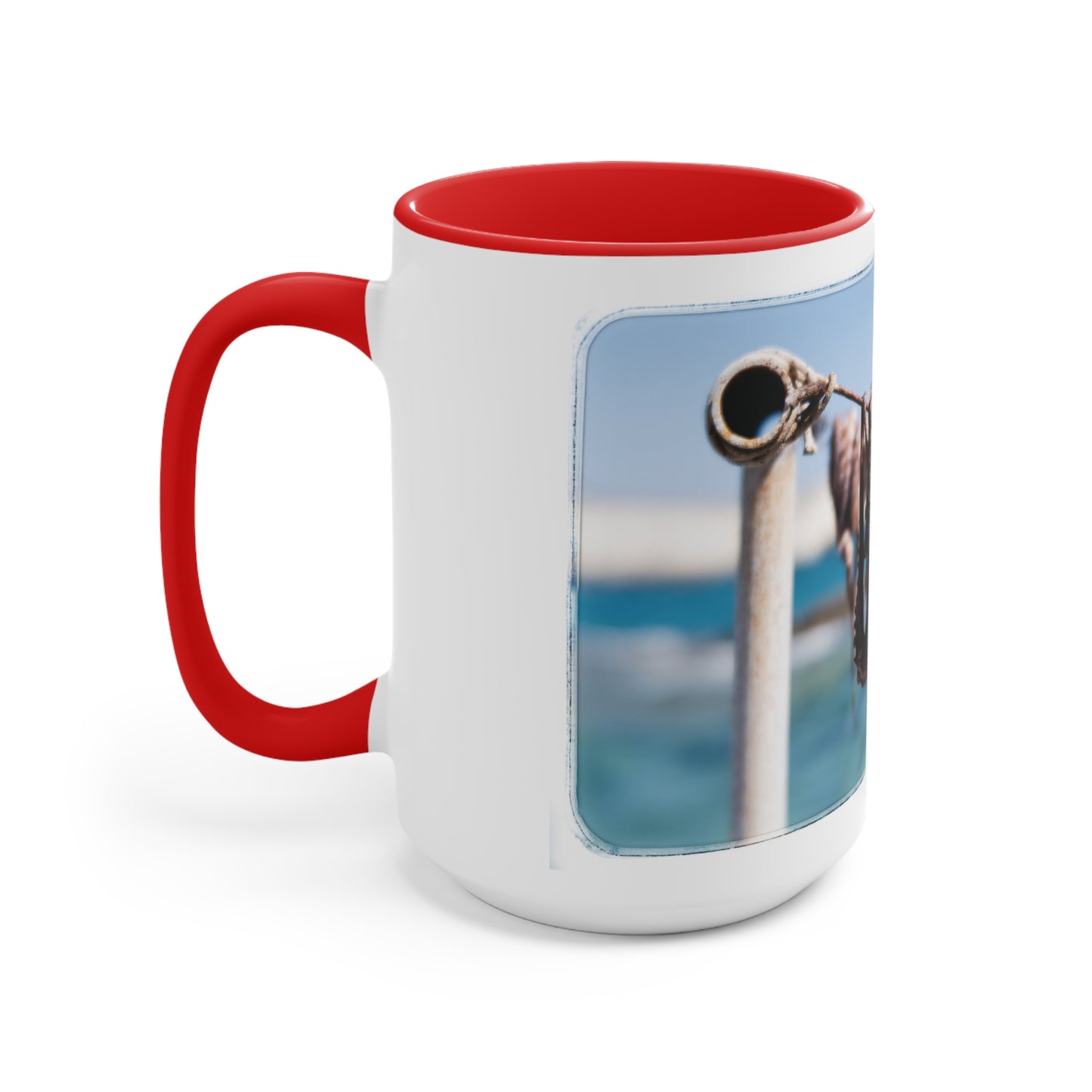 "Octopus Drying in the Sun" Accent Mug