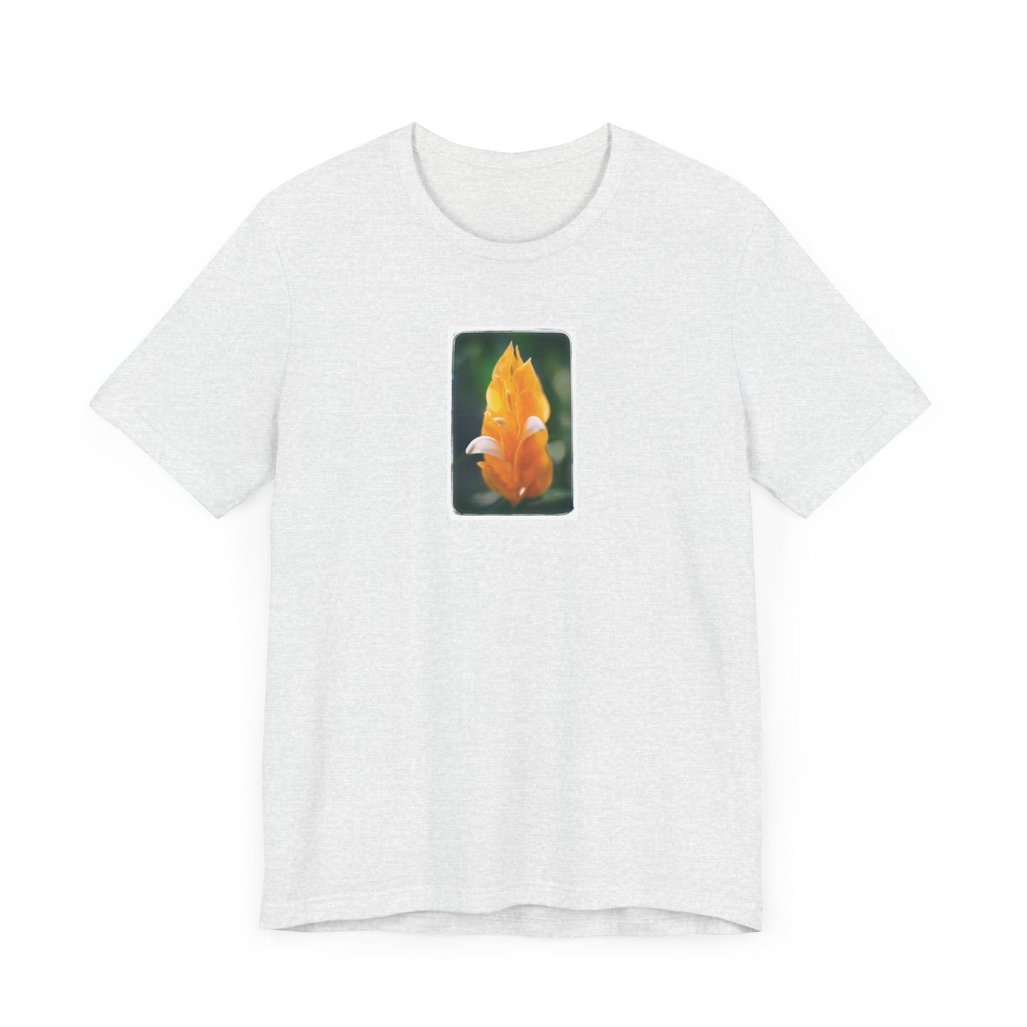 "Pachystachys Lutea No. 01" Unisex Jersey Short Sleeve Tee