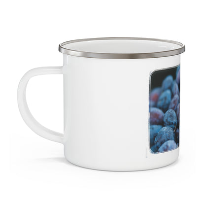 "Fruit from an Athen's Farmer's Market" Enamel Camping Mug