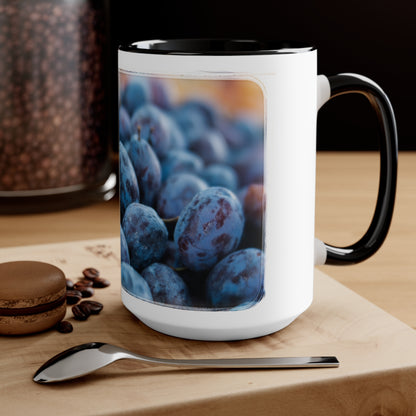 "Fruit from an Athen's Farmer's Market" Accent Mug