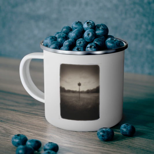 "Bird Feeder" Enamel Camping Mug