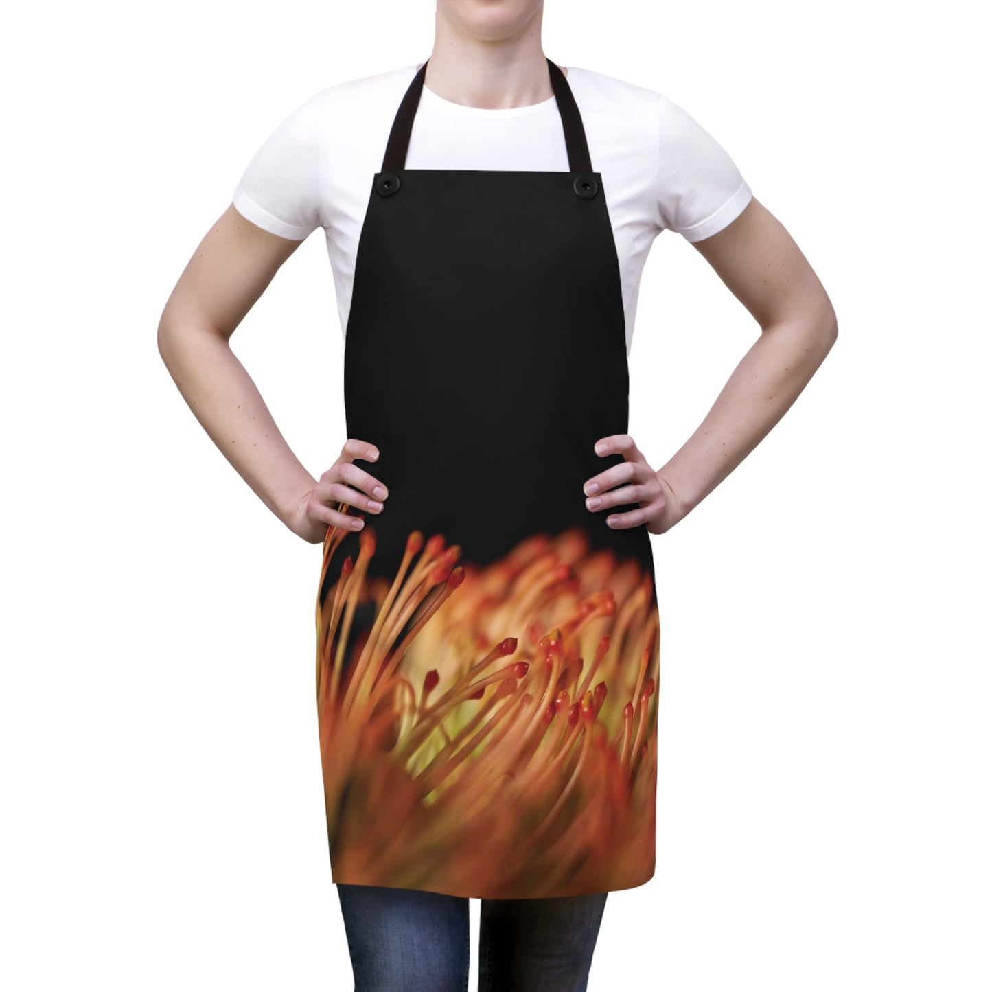 "Pincushion Protea No. 02" Apron