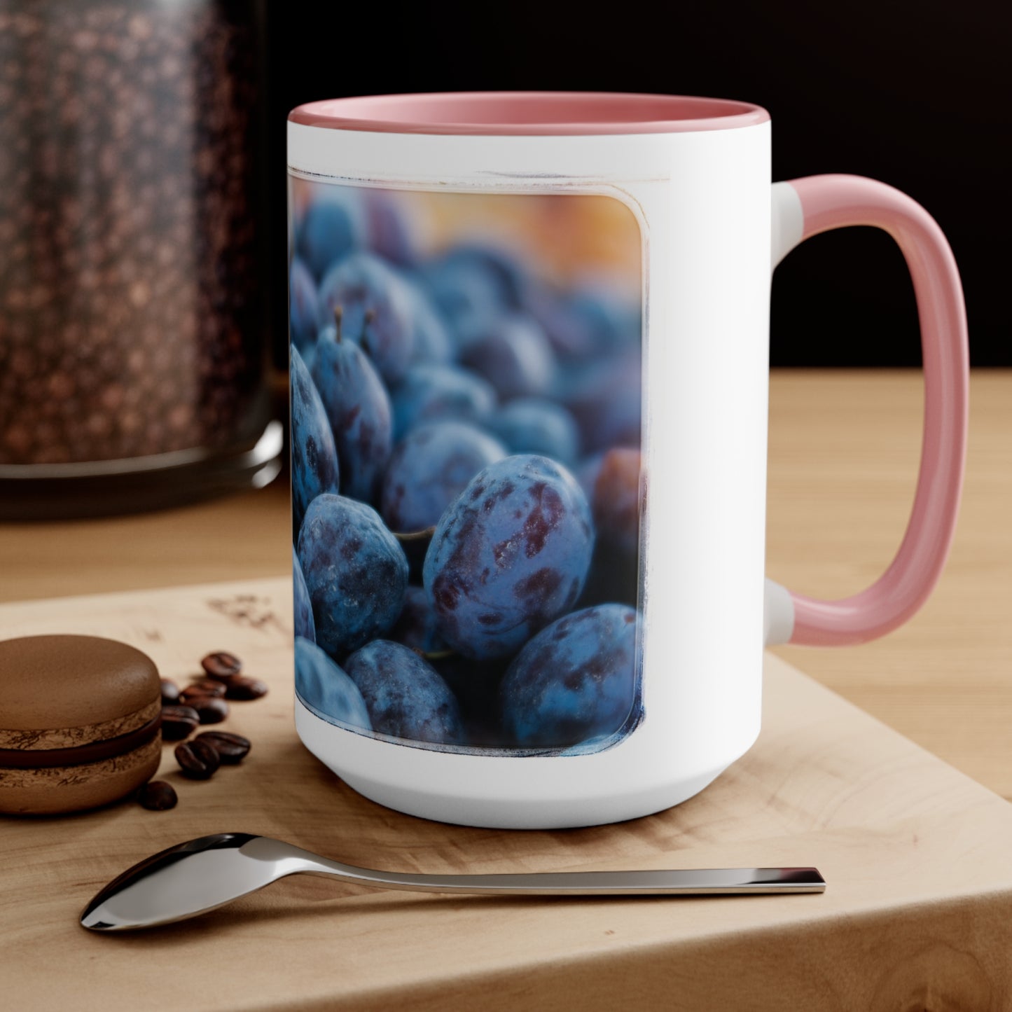 "Fruit from an Athen's Farmer's Market" Accent Mug