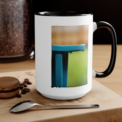 "August Raindrops" Accent Mug