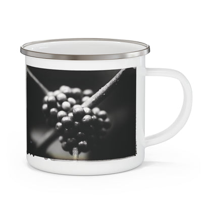 "American Beautyberry No. 02" Enamel Camping Mug