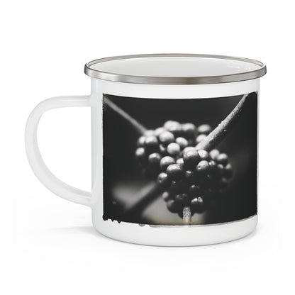 "American Beautyberry No. 02" Enamel Camping Mug