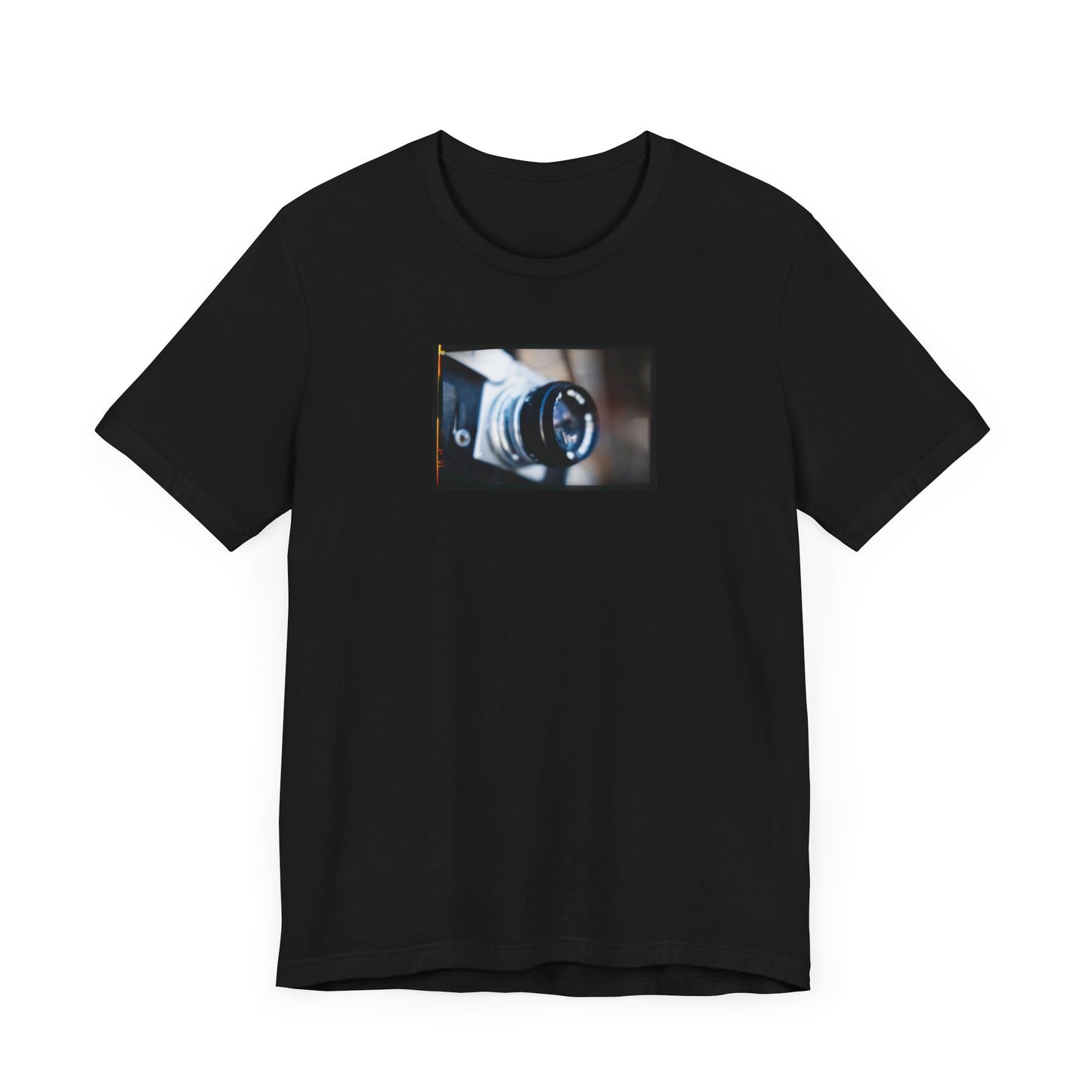 "Camera in an Athens Flea Market" Unisex Jersey Short Sleeve Tee