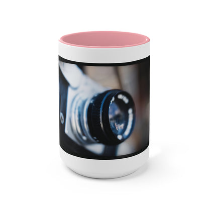 "Camera in an Athens Flea Market" Accent Mug