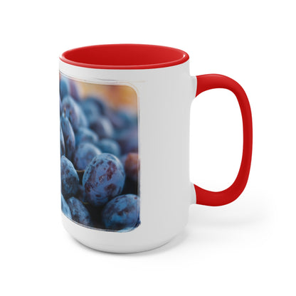 "Fruit from an Athen's Farmer's Market" Accent Mug