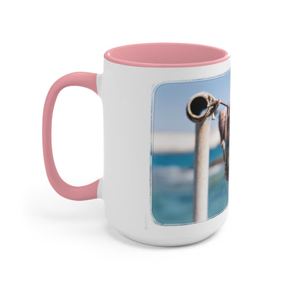 "Octopus Drying in the Sun" Accent Mug