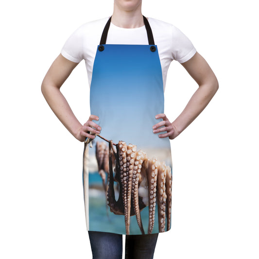 "Octopus Drying in the Sun" Apron