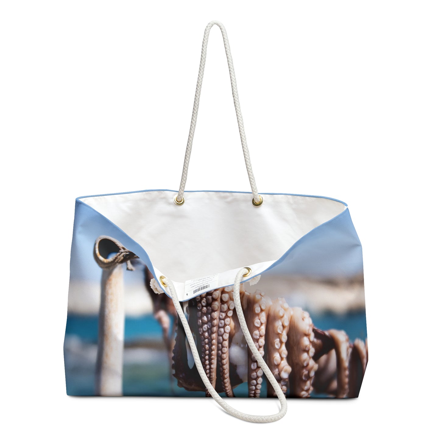 "Octopus Drying in the Sun" Weekender Bag