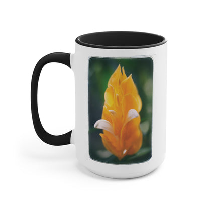 "Pachystachys Lutea No. 01" Accent Mug