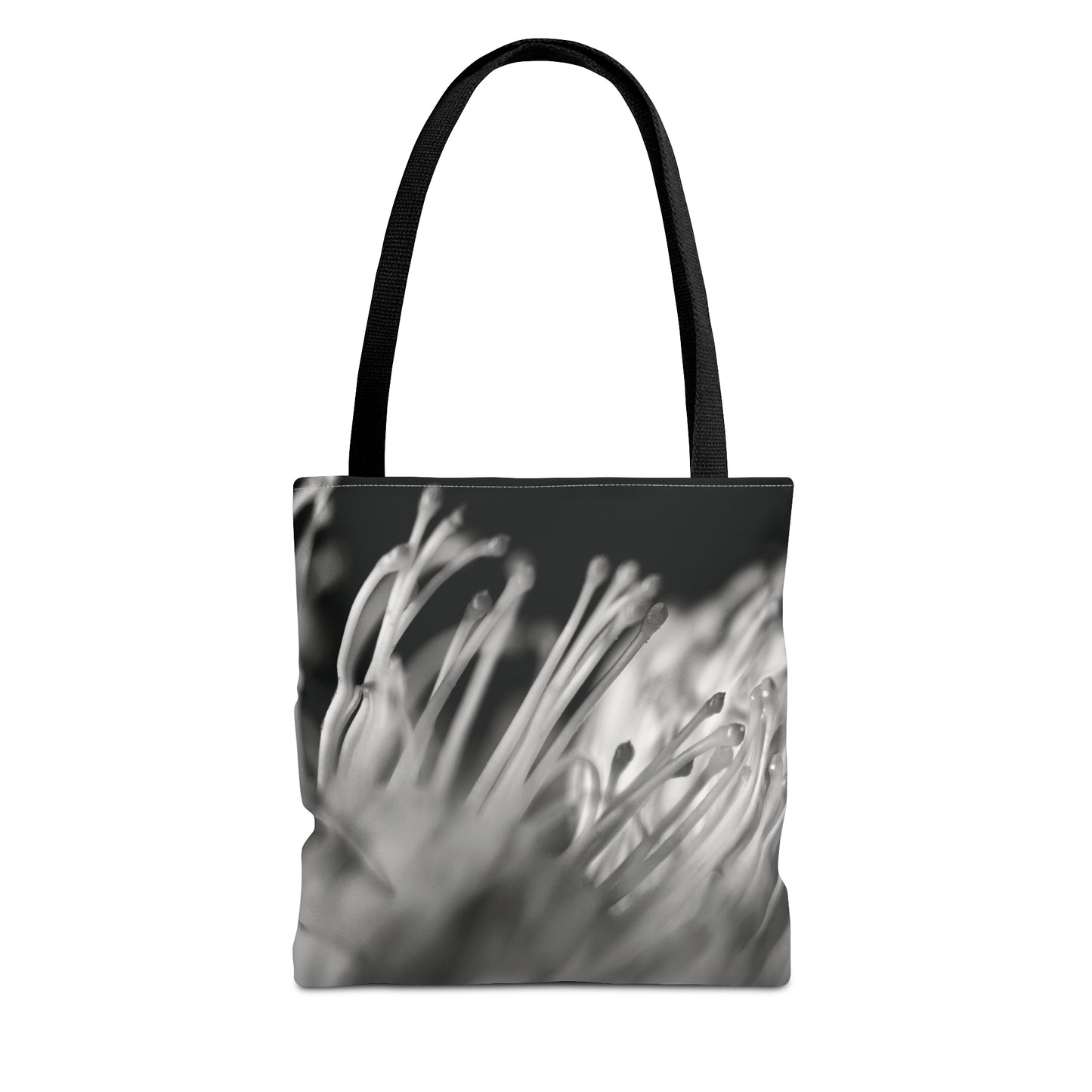 "Pincushion Protea No. 02 (B&W)" Tote Bag