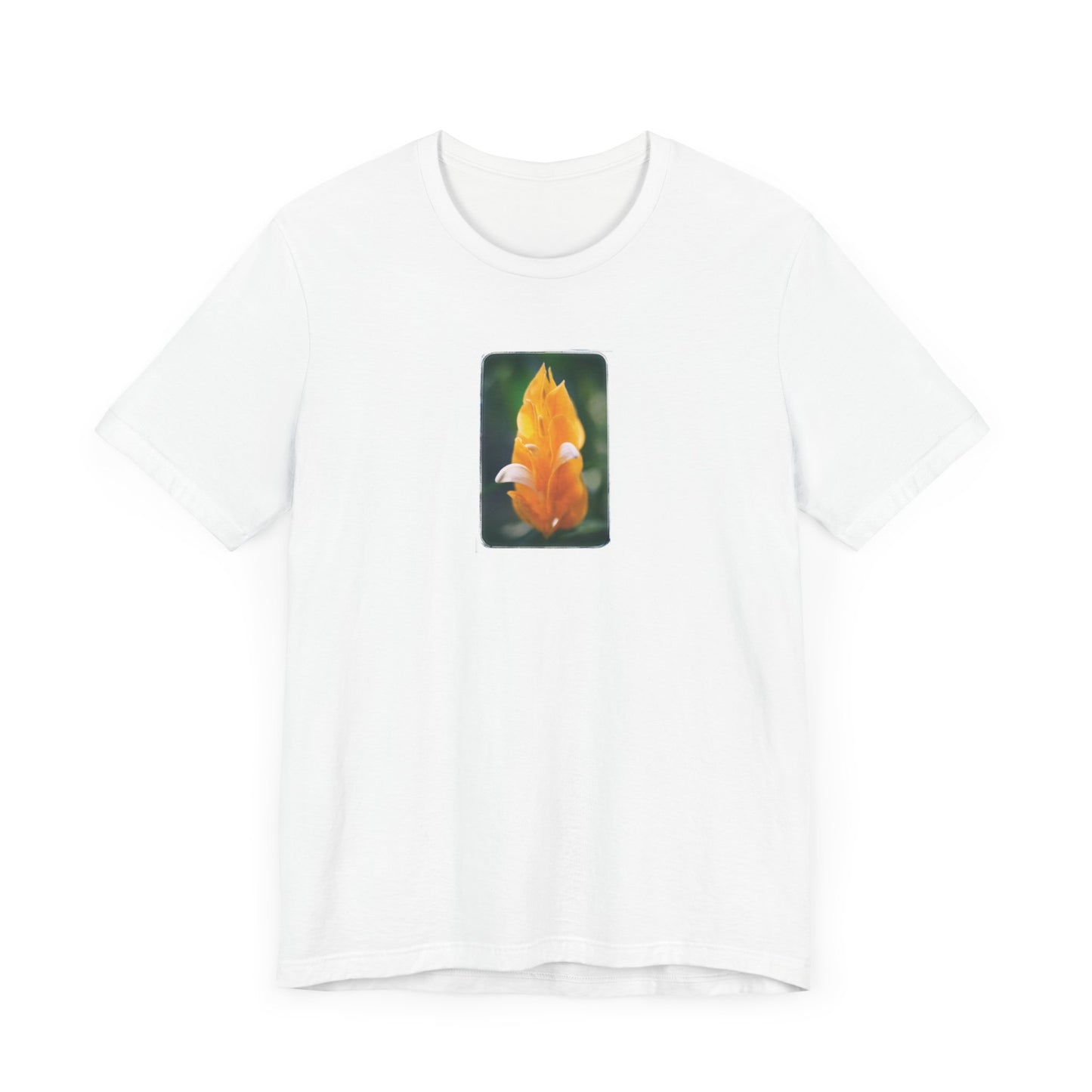 "Pachystachys Lutea No. 01" Unisex Jersey Short Sleeve Tee