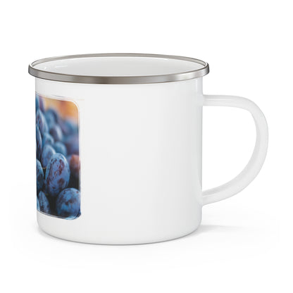 "Fruit from an Athen's Farmer's Market" Enamel Camping Mug