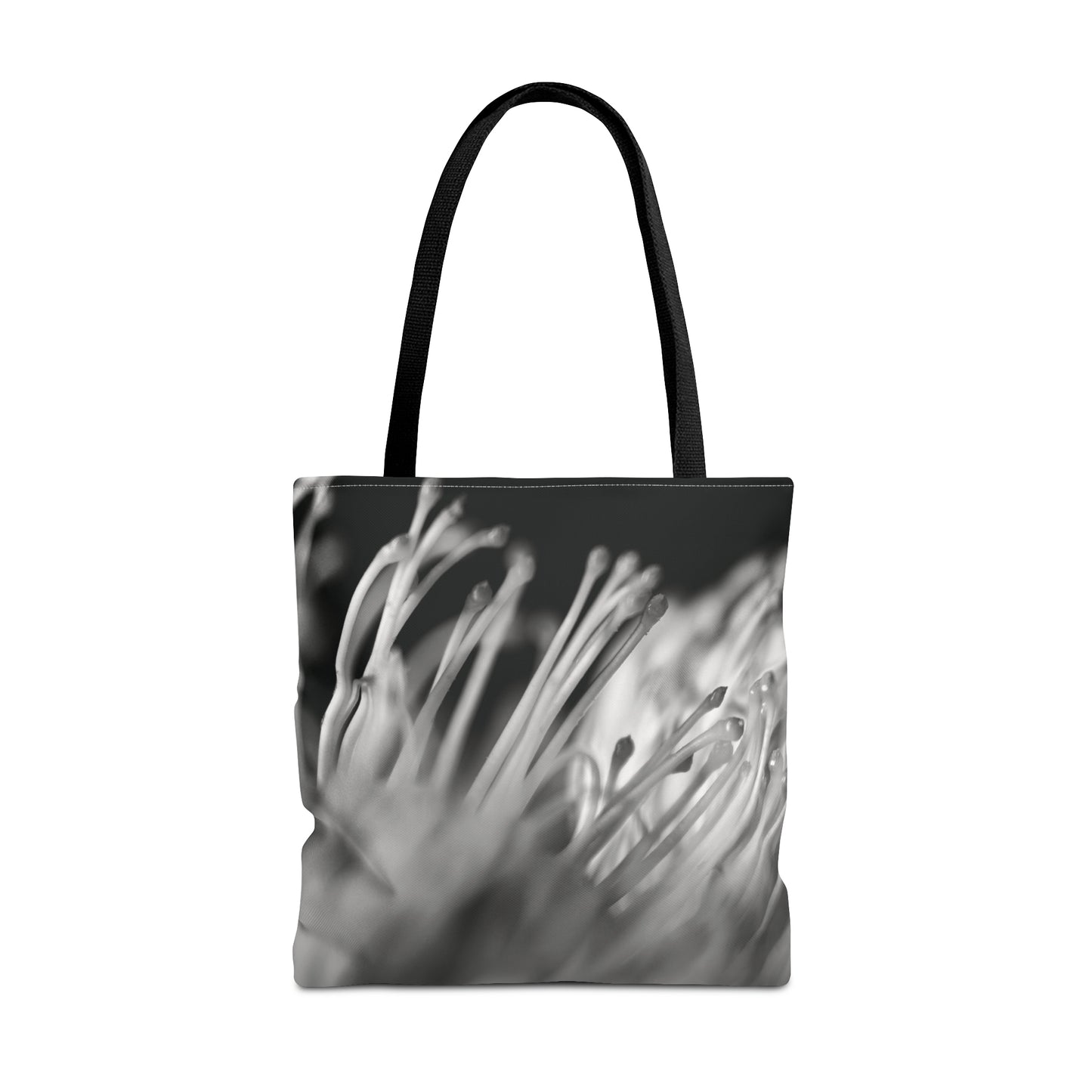 "Pincushion Protea No. 02 (B&W)" Tote Bag