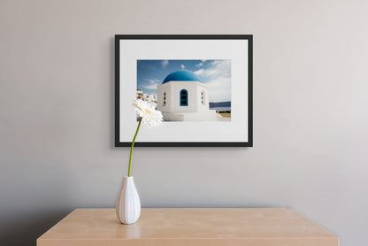 Blue Dome at Santorini